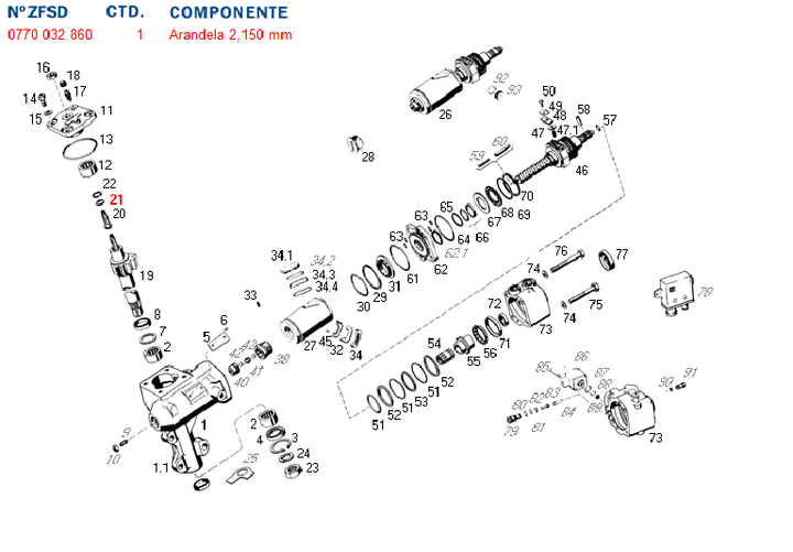 Arandela cd caja dir. hid. 8053 - Imagen principal