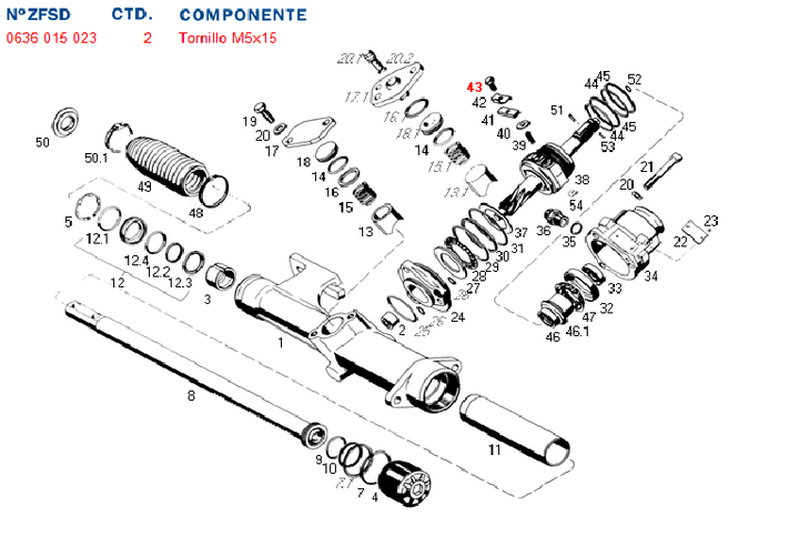 Tornillo seguro valvula de comando 7881/8053 gm ford vw - Imagen principal