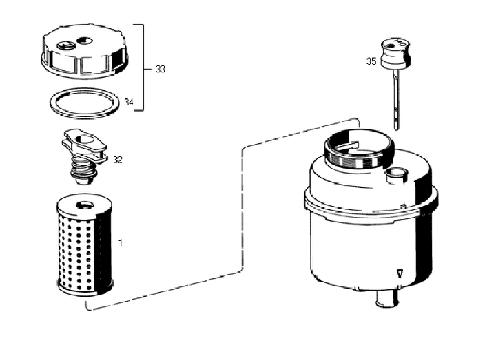 Deposito direccion hidrau scania 112-142 (tipo c-10) gde.(plast) - Imagen principal