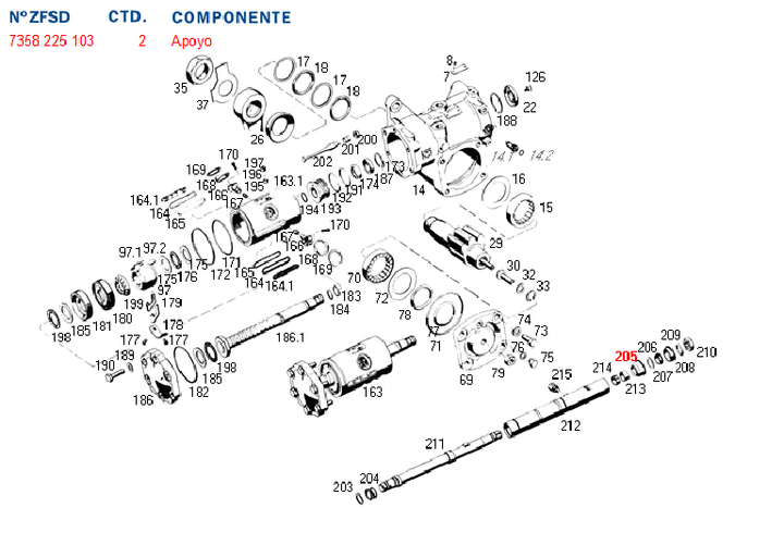 Camisa direccion guia barra  sc - Imagen principal