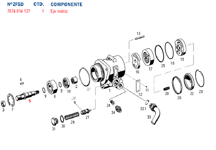 Eje bh 7674 - Imagen principal