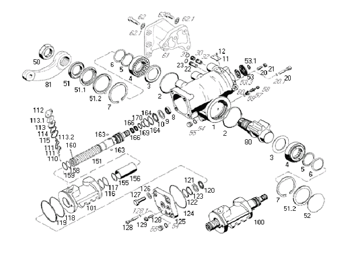 Caja dir hid ford servocom  (ant.8097/955/901 - Imagen principal