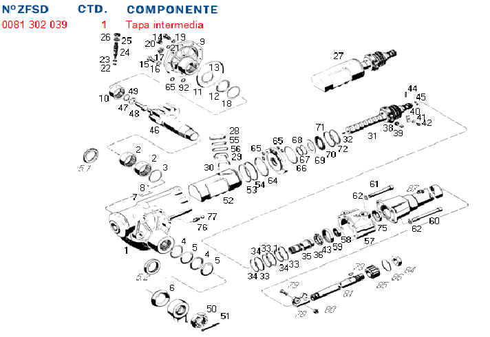 Tapa int. caja dir. hid. 8063 - Imagen principal