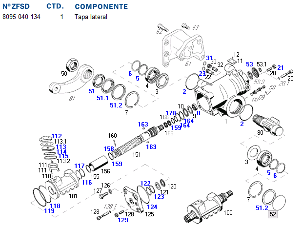 Tubo bipartido caja dir. hid. 8097 - Imagen principal