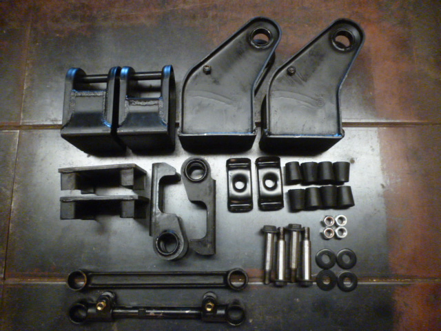 Kit suspension 1 eje zorra eje cuadrado modelo silpa - Imagen principal