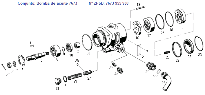 Bomba dir hid volvo (usada) - Imagen principal