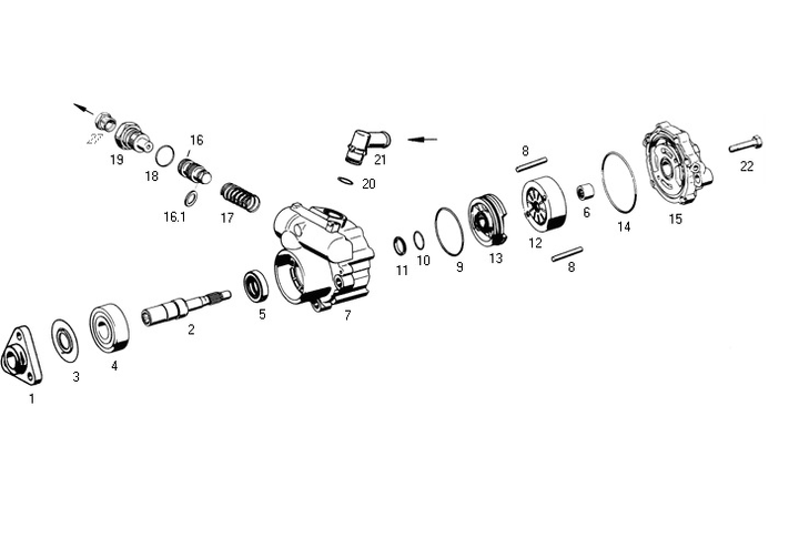 Bomba dir hid vw gol generacion ii/iii - Imagen principal