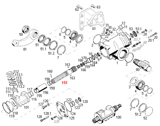 Sin fin caja direccion hid. 8095 - Imagen principal
