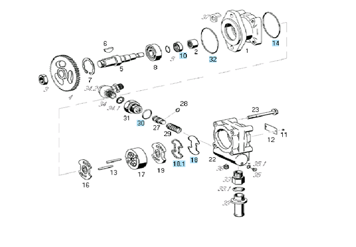 Rep bomba dir hidraulica comp. fn 3.1 - Imagen principal