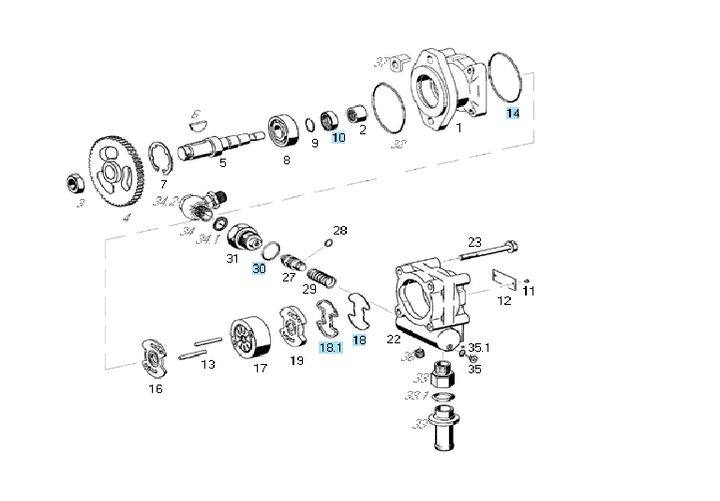 Rep bomba dir hidraulica comp. fn 3.1 - Imagen principal