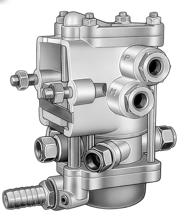 Valvula rele con emergencia 4 ejes con s. brake - Imagen principal