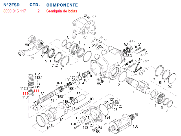 Tubo bipartido caja dir. hid. 8098 - Imagen principal