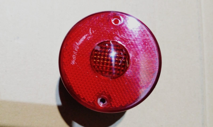 Faro lateral redondo rojo c/p/lampara randon i/d - Imagen principal