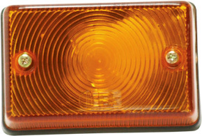 Faro lateral rectangular ambar con portalampara i/d - Imagen principal