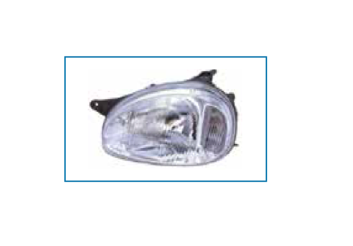 Semioptica m/electrico vidrio rayado izq - Imagen principal