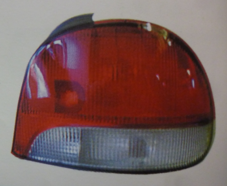 Faro trasero cristal rojo 3/5 ptas. original c/pl der - Imagen principal