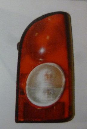 Faro trasero cristal rojo c/señ. redondo izq - Imagen principal