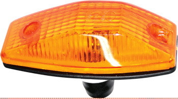 Faro lateral superior ambar base de embutir c/p/lampara i/d - Imagen principal