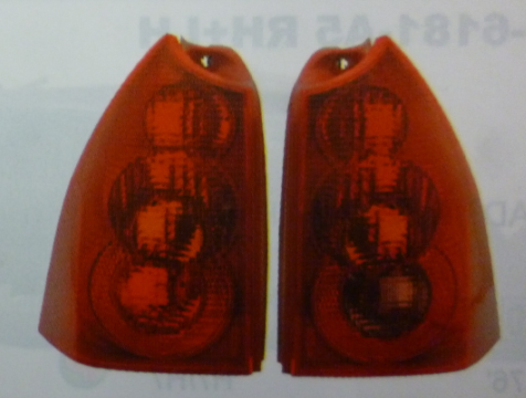 Faro trasero rojo sw der - Imagen principal