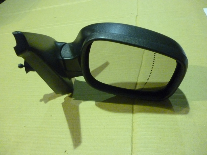 Espejo ext negro c/cable der - Imagen principal