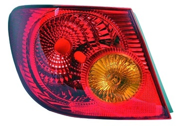 Faro trasero ambar rojo ext. izq - Vista 2