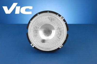 Semioptica proyector chapa  y lente vidrio i/d - Imagen principal