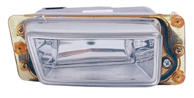 Faro aux/caminero p/golpe niebla cristal vidrio liso izq - Imagen principal