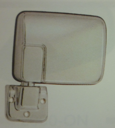 Espejo ext manual cromado der - Vista 2