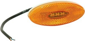 Faro retrolateral ambar eliptico con led 12v para 2 tor. i/d - Imagen principal