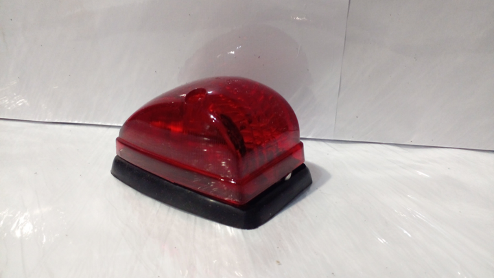 Faro techo cabina rojo tortuga 1 polo i/d - Imagen principal