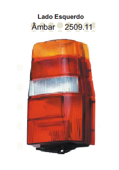 Faro trasero tricolor acril. izq - Imagen principal