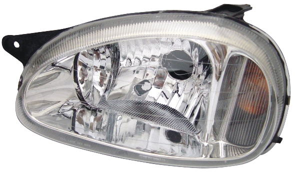 Semioptica lente vidrio con señalero ambar izq - Imagen principal