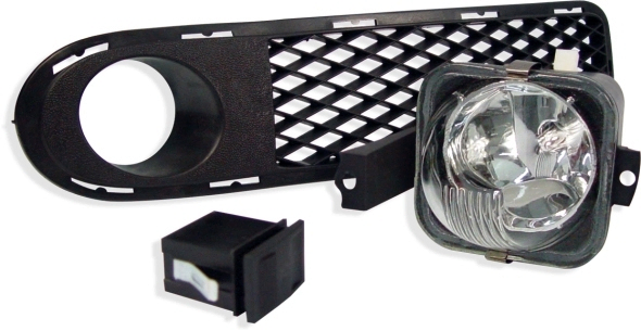 Faro aux/caminero p/golpe niebla cristal jgo - Imagen principal