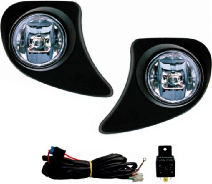 Faro aux/caminero p/golpe cristal c/interruptor s/led jgo - Imagen principal