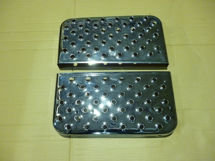 Chapa estribo (jgo) cromado mb - Imagen principal