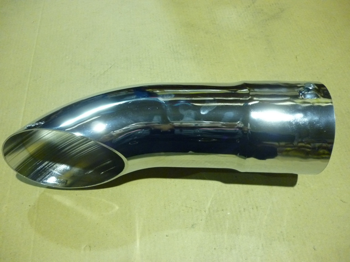 Colita escape corto 5" cromado - Imagen principal