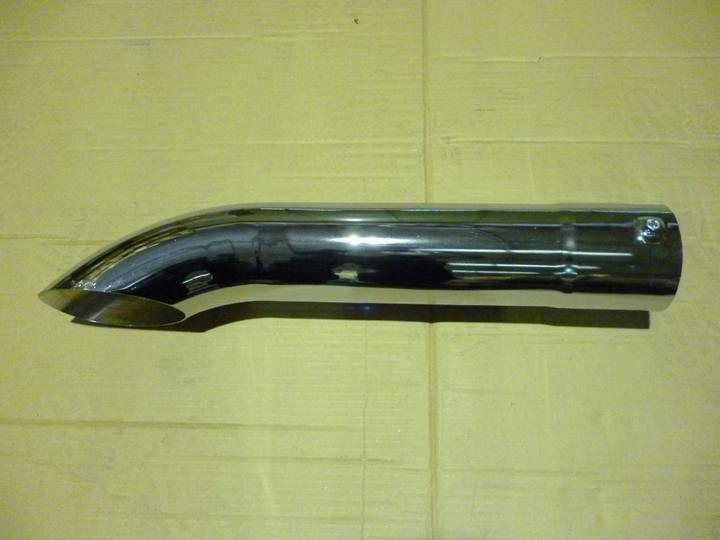 Colita escape largo 4" cromado - Imagen principal