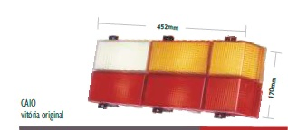 Faro trasero tricolor armado s/pl i/d - Imagen principal