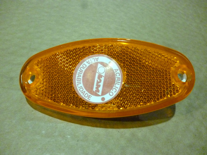 Faro retrolateral ambar eliptico con led 12v para 2 tor. i/d - Imagen principal
