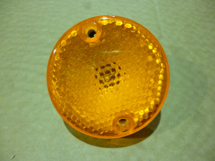 Faro delantero lim. redondo ambar 75mm 2tor i/d - Imagen principal