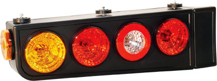 Faro trasero modular 4 focos + lat.24v t/randon der - Imagen principal