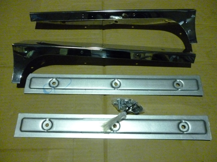 Soporte (jgo) fijacion barrero del.cromado mb-1113 - Imagen principal