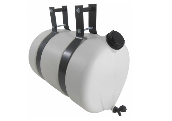 Tanque agua plastico 42 lt blanco con soportes - Imagen principal