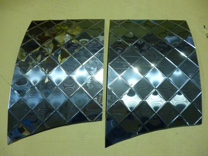 Chapa estribo (jgo) cromado s/agujero mb-1113-1114 - Imagen principal