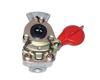 Enganche manguera rojo m22 c/valv emergencia - Imagen principal