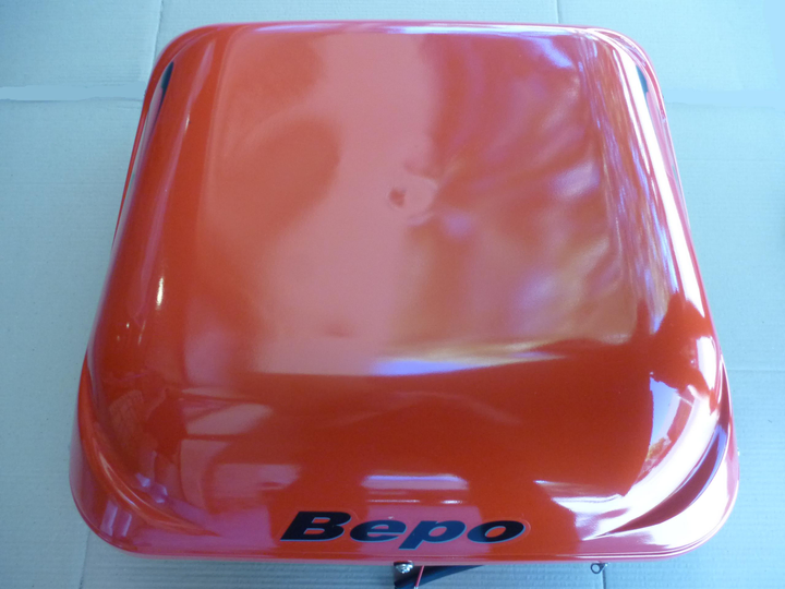 Climatizador aire 24v rojo cabina baja (boca grande) - Imagen principal