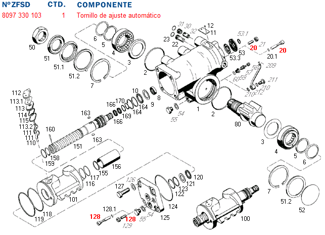 Tornillo de regulacion automatica - Imagen principal