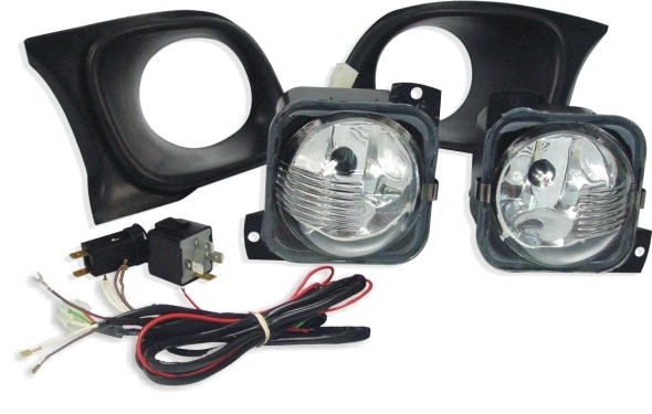 Faro aux/caminero p/golpe niebla cristal c/rejillas jgo - Imagen principal