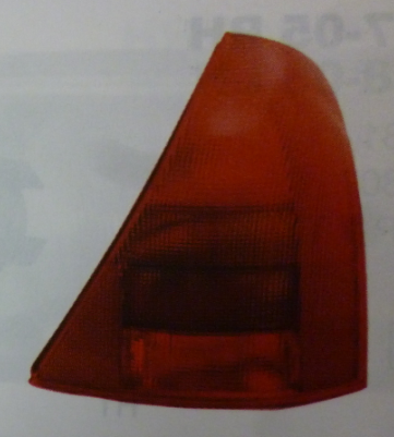 Faro trasero rojo 5 puertas izq - Imagen principal