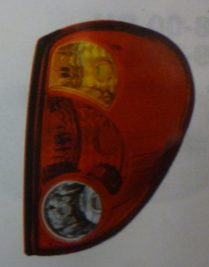Faro trasero tricolor izq - Vista 2